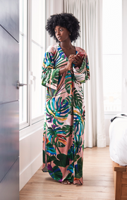 Tropical Bliss Dressing Gown Made from Recycled Water Bottles in NYC ...